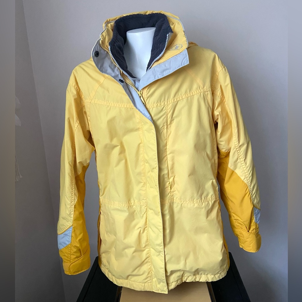 Columbia Women’s Interchange Yellow Winter Coat Size Small